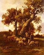 unknow artist Sheep 088 oil painting picture wholesale